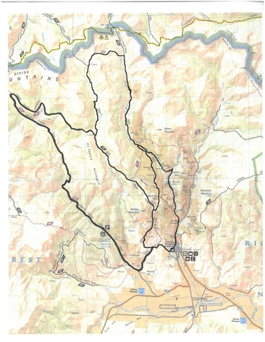 revised map w 50k course
