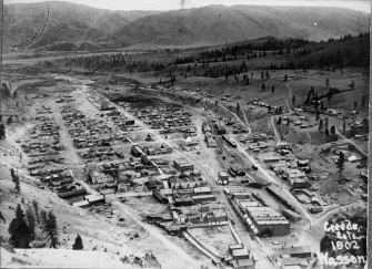Aerial View of Creede from Mammoth Mt 1902 (photo courtesy Creede Historical Society 377-CR-55) Aerial View of Creede from Mammoth Mt 1902 (photo courtesy Creede Historical Society 377-CR-55)