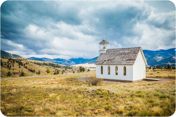 The Church overlooking Creede (photo by Brandon Jennings)