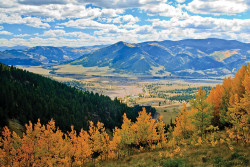 Overlooking Creede from the Bachelor Loop Road (photo by Ed Knight)