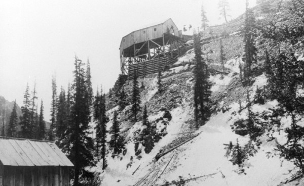 Clay Mine, c1930 - Creede Historical Society #3016-MCL-17