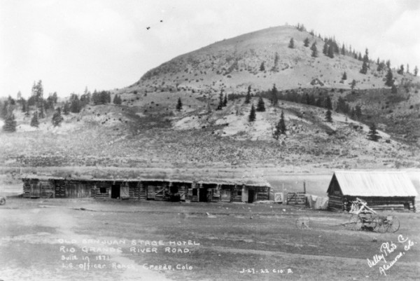 San Juan Ranch, c1922 - Creede Historical Society #2932-HR-54