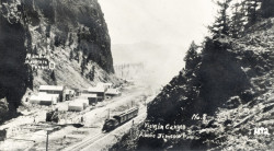 View in Canyon Above Jimtown, 1982 - Creede Historical Society #616-RR-2