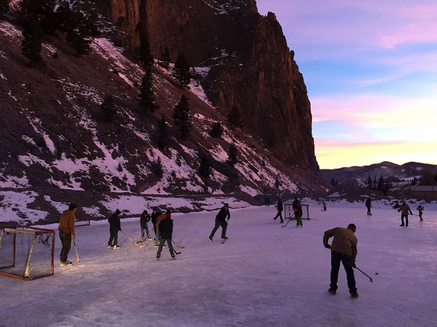 Ice Skating in Colorado